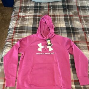 Under Armour Women's Pink Fleece Hoodie